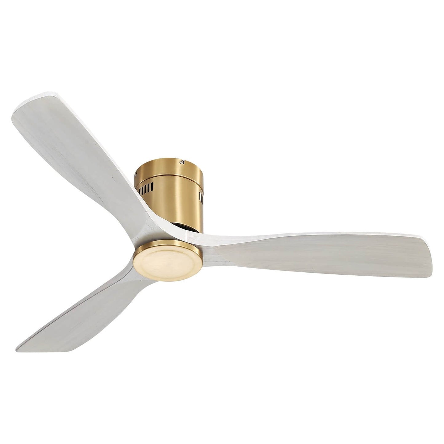 Sofucor KBS-52143 52‘’ Flush Mount Ceiling Fan No Light With Remote Control 3 Blades