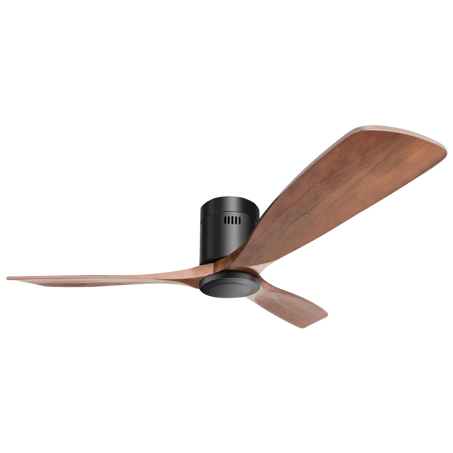 Sofucor KBS-52143 52‘’ Flush Mount Ceiling Fan With Remote Control 3 Blades