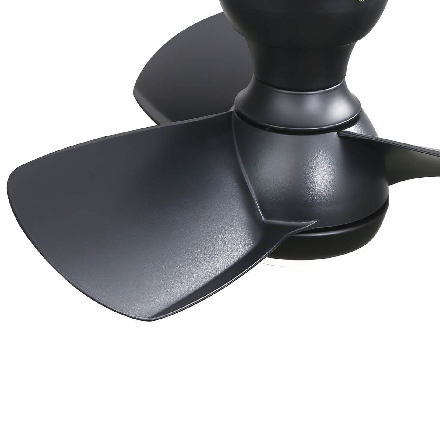 Sofucor KBS-23K001 23'' Low Profile Flushmount Ceiling Fan With Light Remote