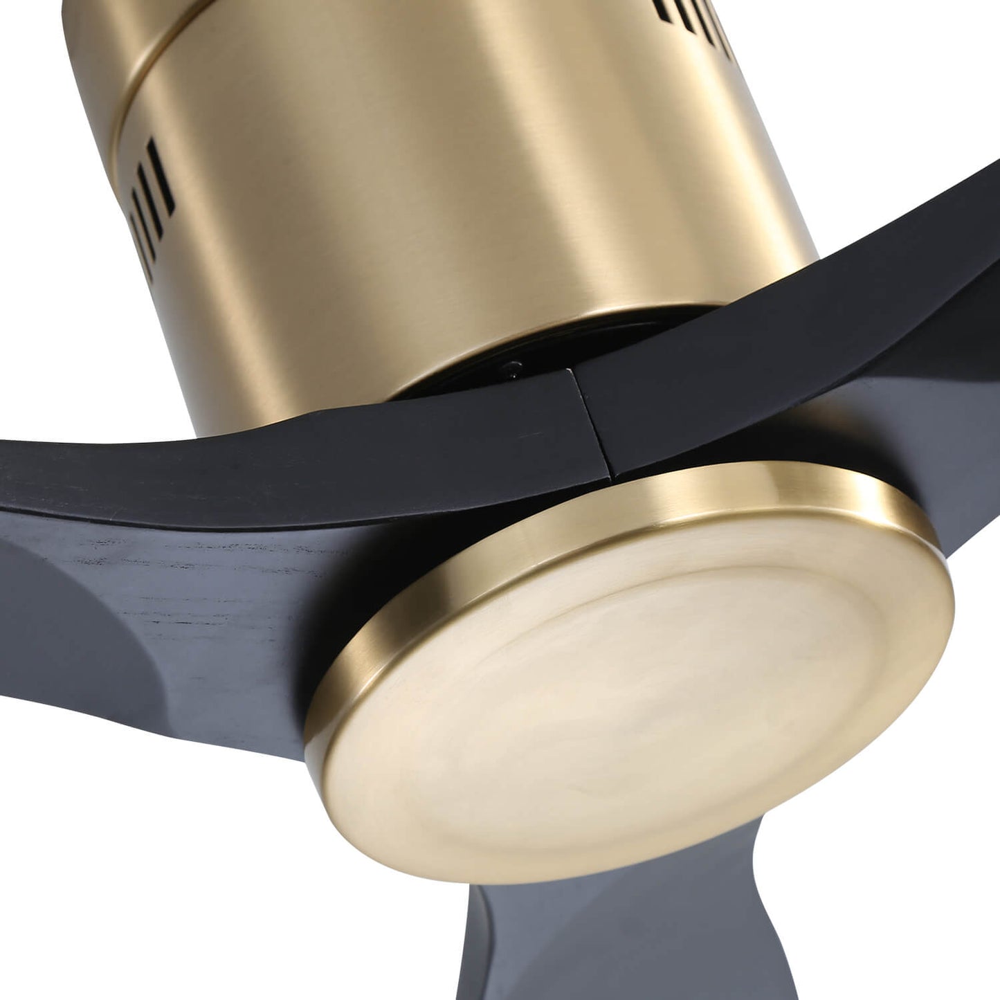 Sofucor KBS-52143 52‘’ Flush Mount Ceiling Fan No Light With Remote Control 3 Blades