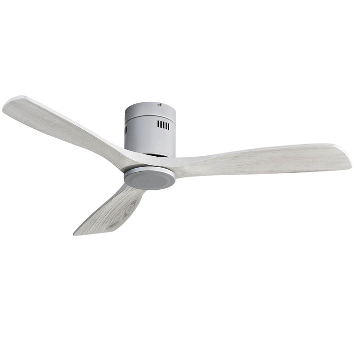 Sofucor KBS-52143 52‘’ Flush Mount Ceiling Fan With Remote Control 3 Blades