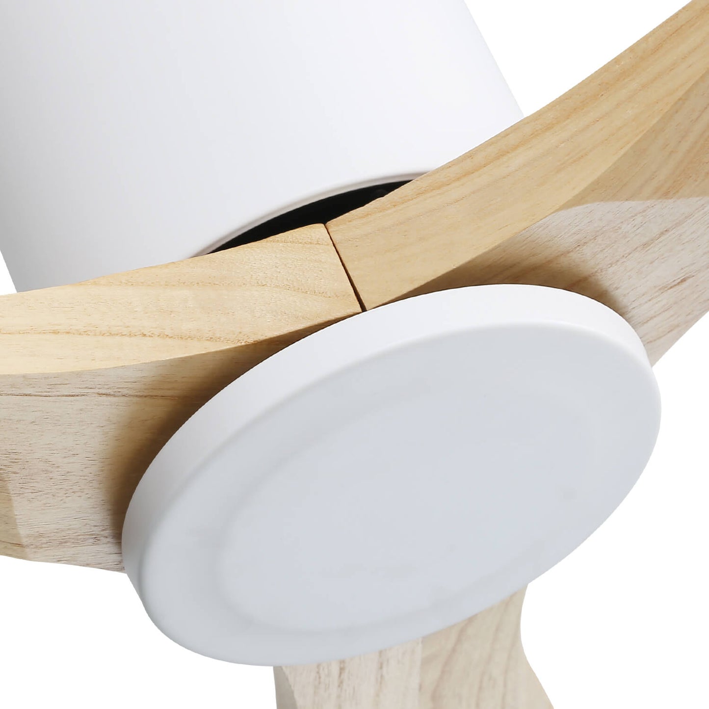 Sofucor KBS-52143 52‘’ Flush Mount Ceiling Fan No Light With Remote Control 3 Blades