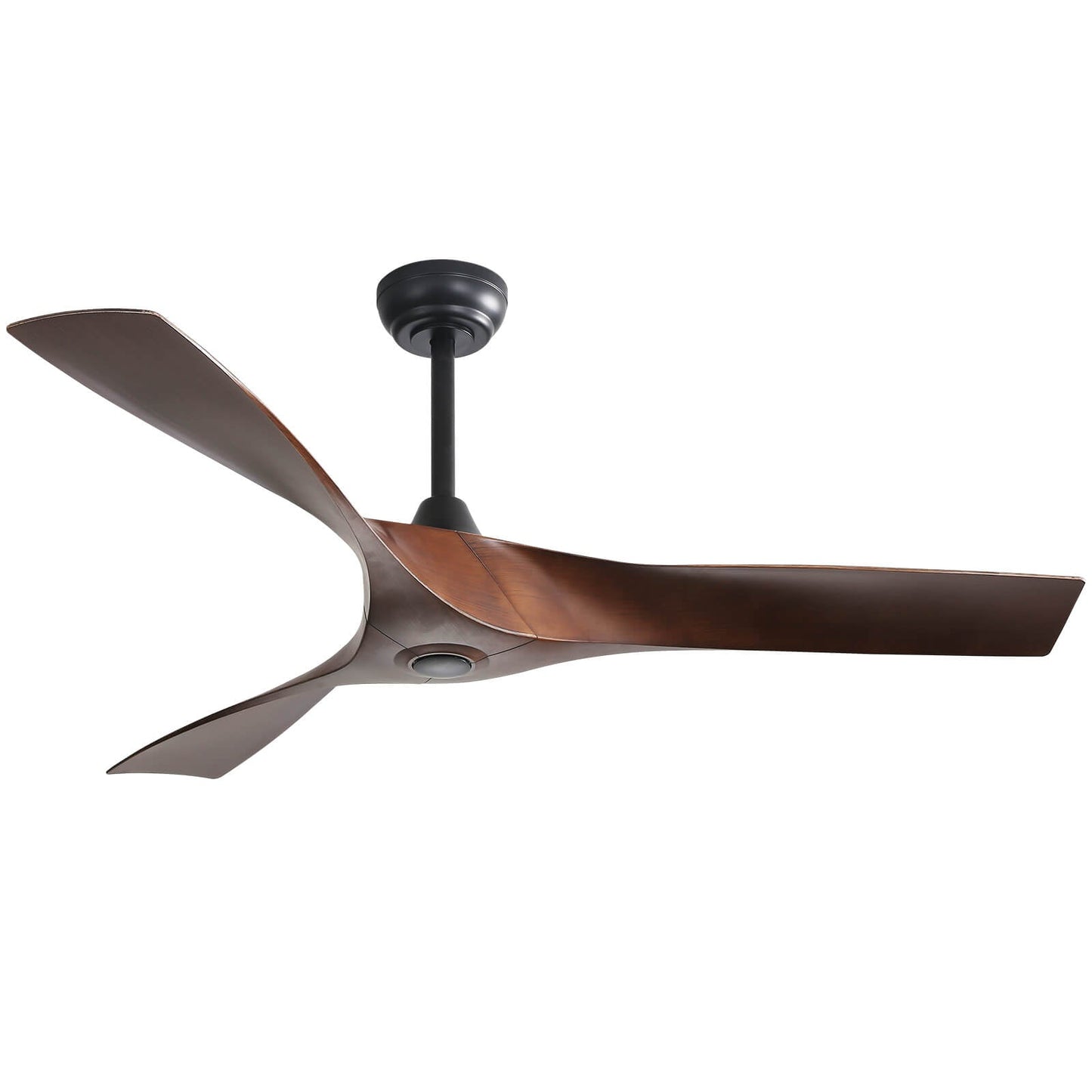 Sofucor KBS-52159 52" Ceiling Fan No Light With Remote 3 Curved ABS Blades