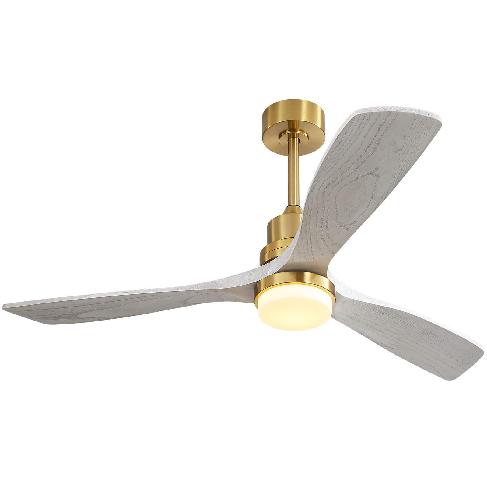 Sofucor KBS-5247-BG 3-Blades 52‘’ Ceiling Fan With Light Remote Control DC Motor