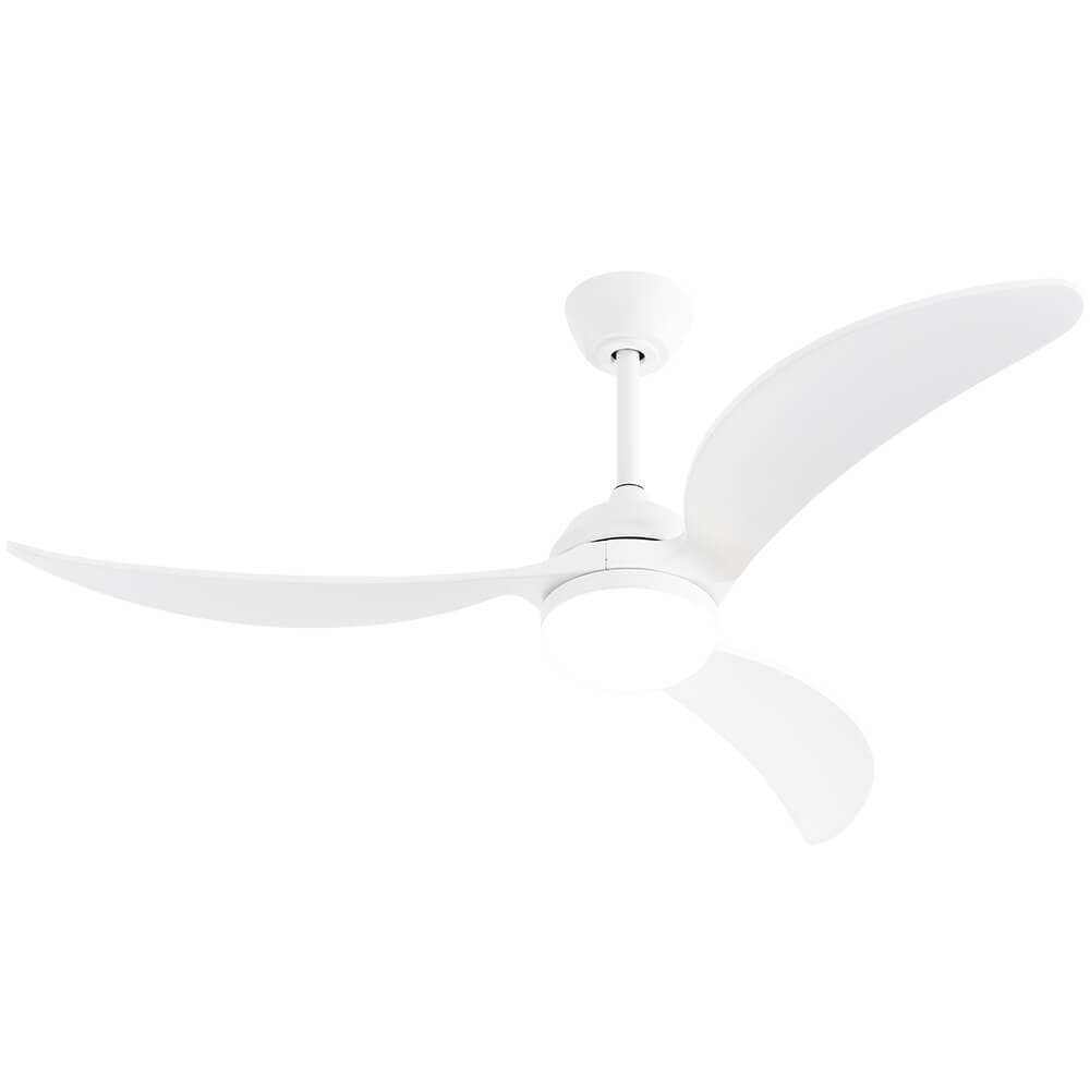Sofucor KBS-52K033 52 Inch Wood Ceiling Fan With Light Remote Control