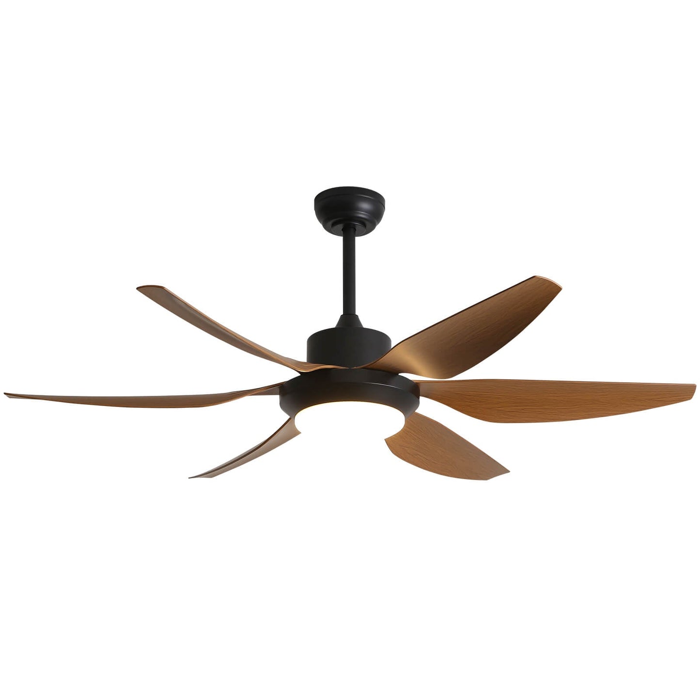 Sofucor 54 Inch 6 ABS Blades Ceiling Fan With Light Remote Contrtol