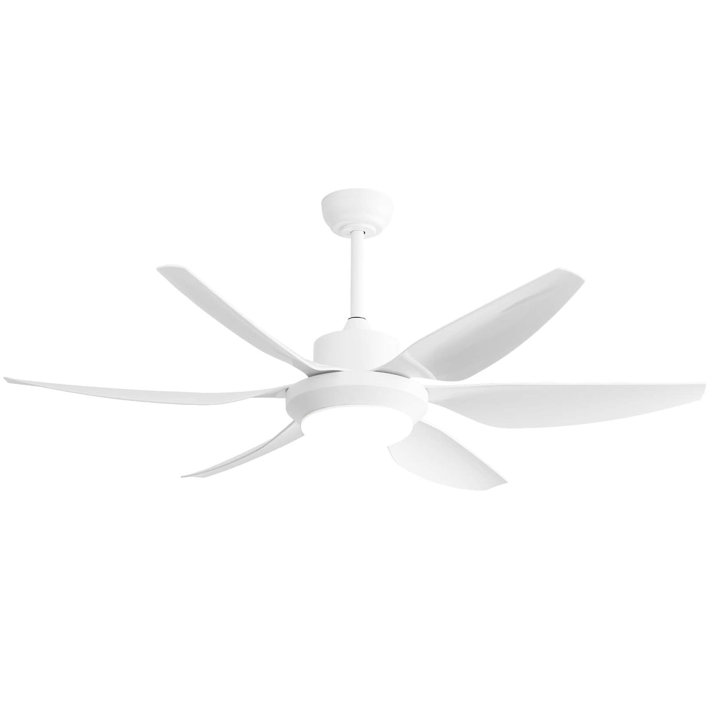 Sofucor 54 Inch 6 ABS Blades Ceiling Fan With Light Remote Contrtol