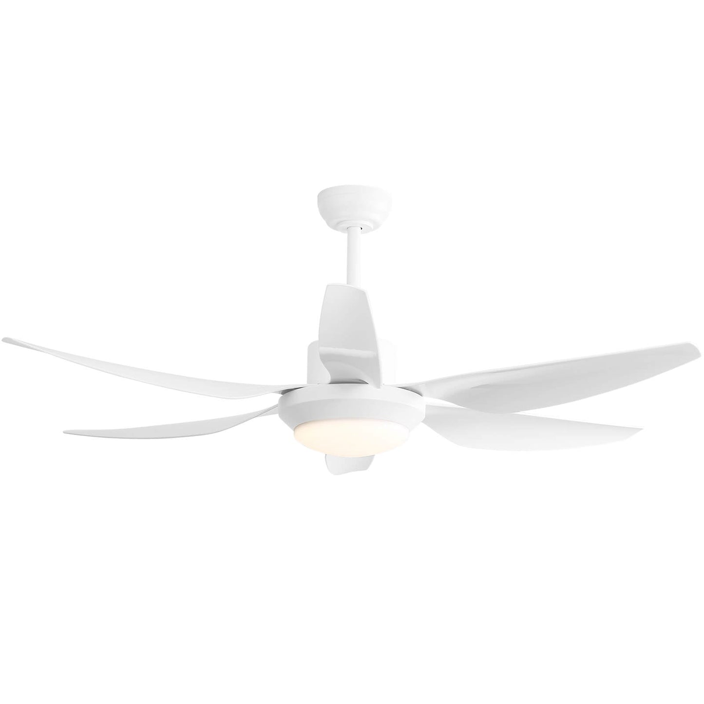 Sofucor 54 Inch 6 ABS Blades Ceiling Fan With Light Remote Contrtol
