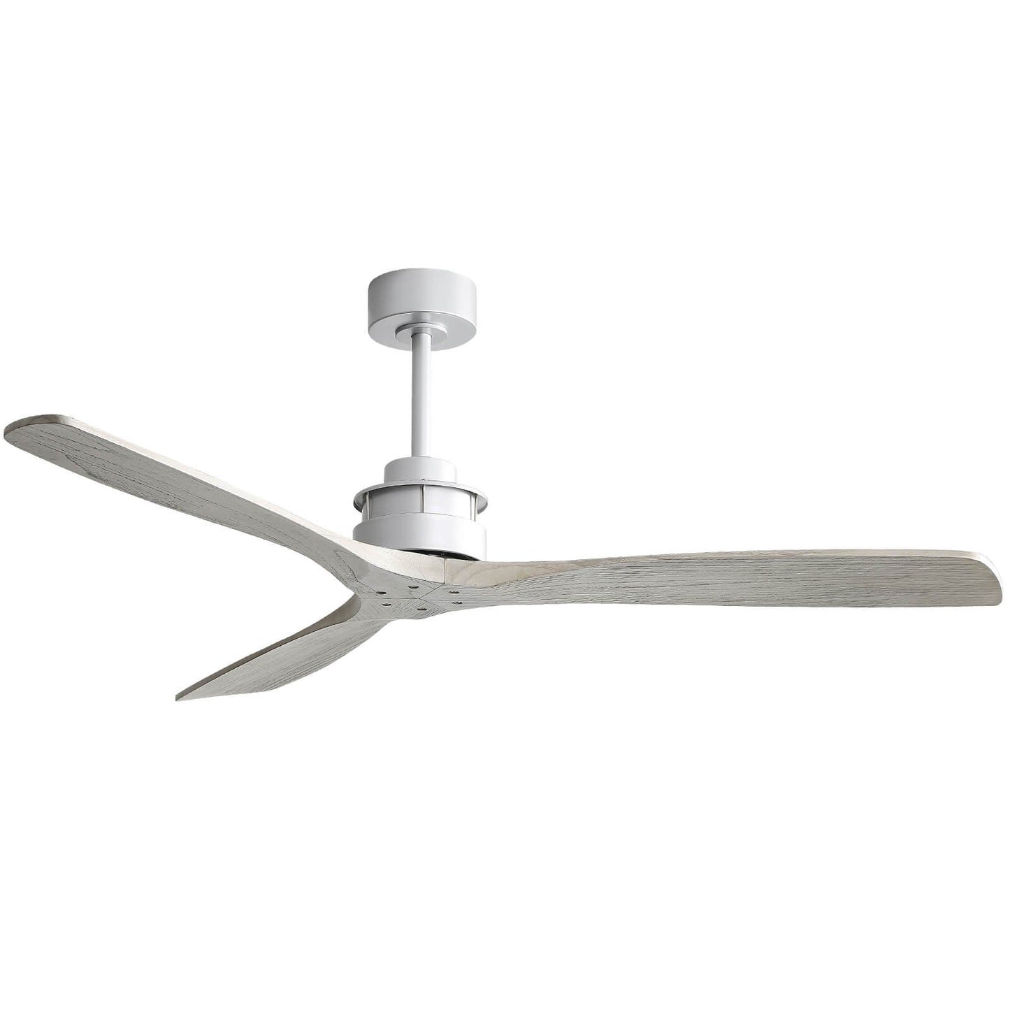 Sofucor KBS-6005-1 60" Wood Ceiling Fan No Light With Remote