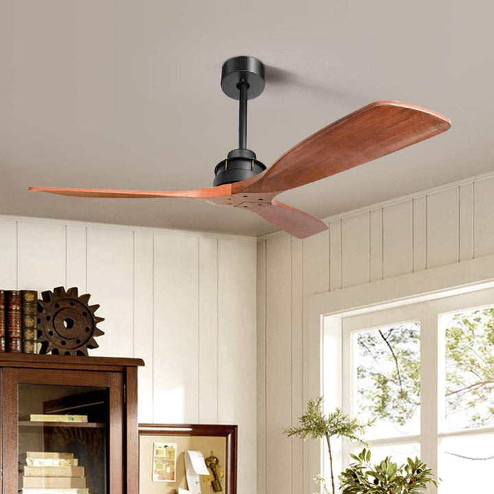 Sofucor 60‘’ Ceiling Fan No Light With Remote Control