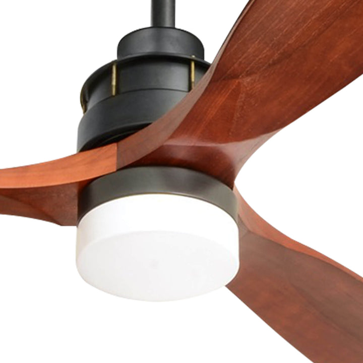 Sofucor 3-Blades 60'' Ceiling Fan With Light Remote Control DC Motor