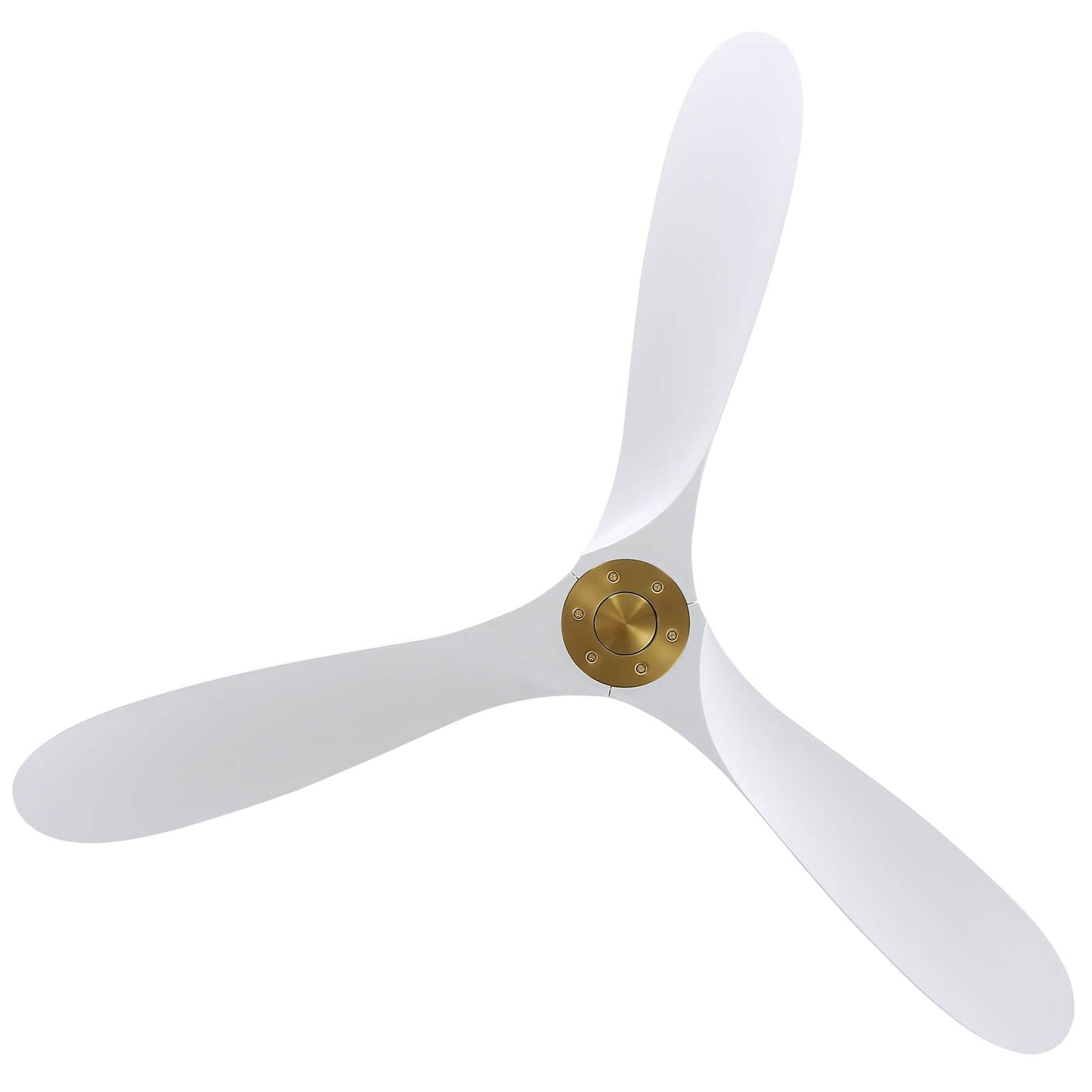 Sofucor 60 Inch Ceiling Fan No Light With Remote 3 ABS Blades